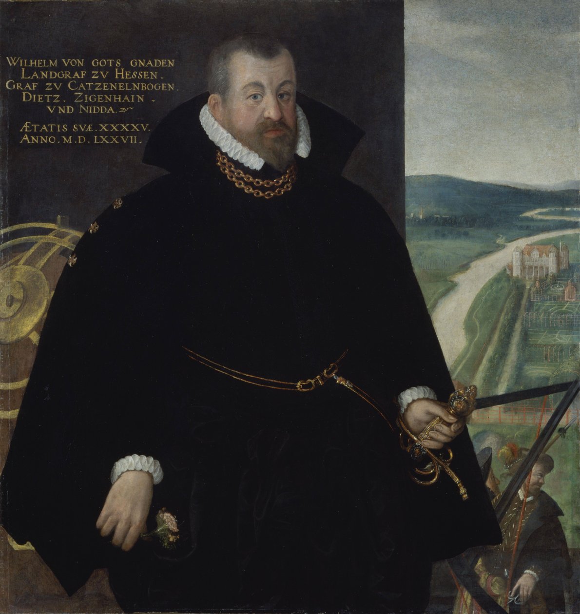 Hesse-Kassel的Wilhelm IV Landgrave 作者 卡斯珀·范·德·波希特（Kaspar van der Borcht）