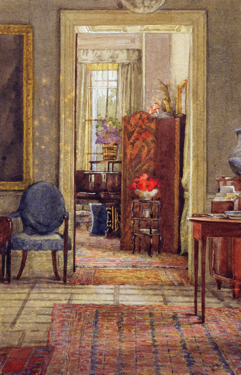 Woodside，Peasmarsh，1880年 作者 凯特·巴纳德