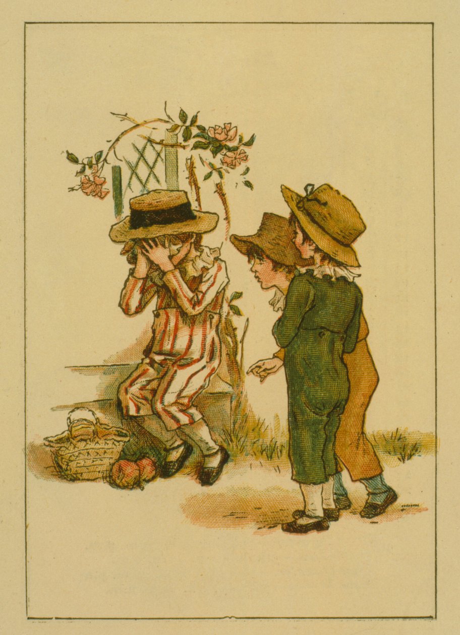 四月 作者 凯特·格林威（Kate Greenaway）