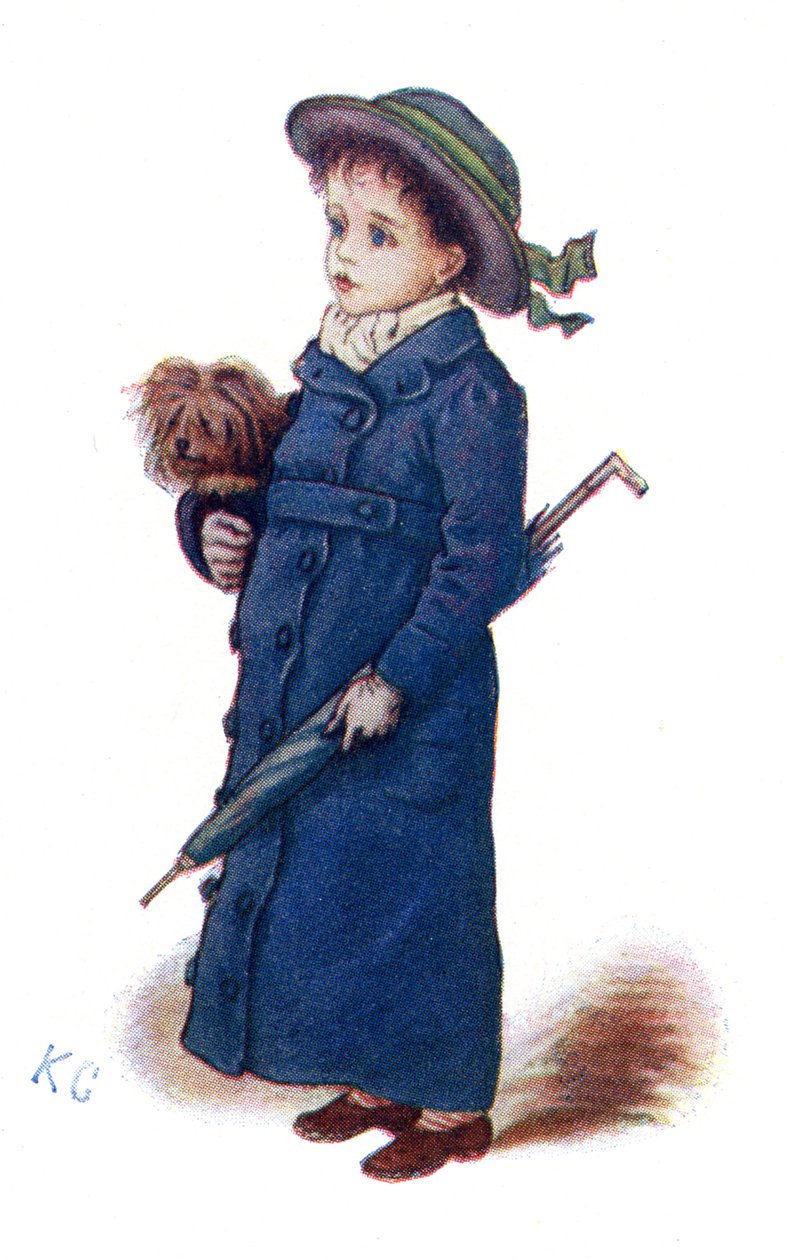 凯特-格林纳威的《圣诞卡》。 作者 凯特·格林威（Kate Greenaway）