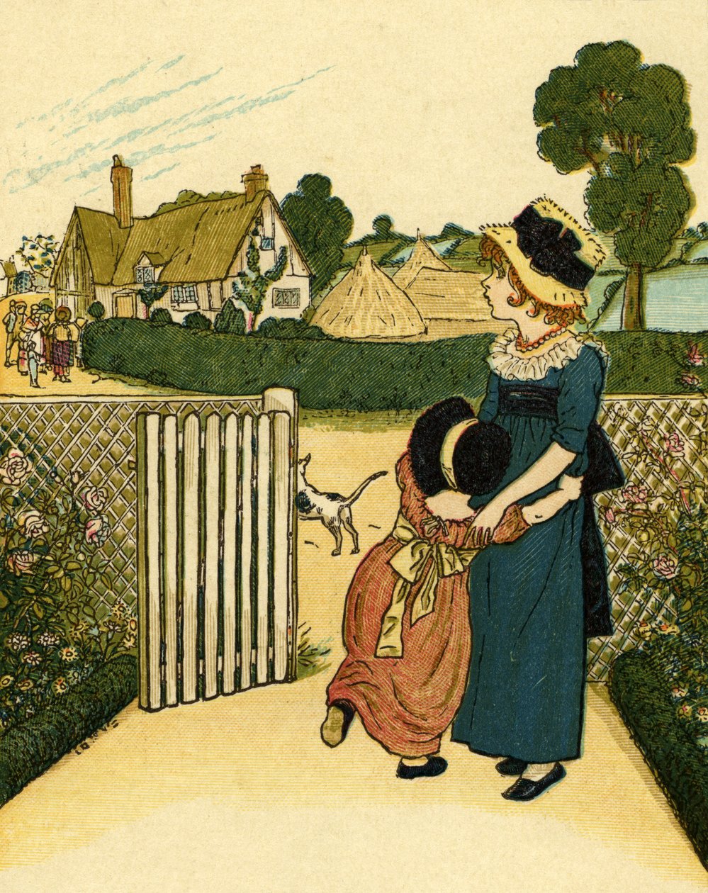 听！听！听！狗 作者 凯特·格林威（Kate Greenaway）