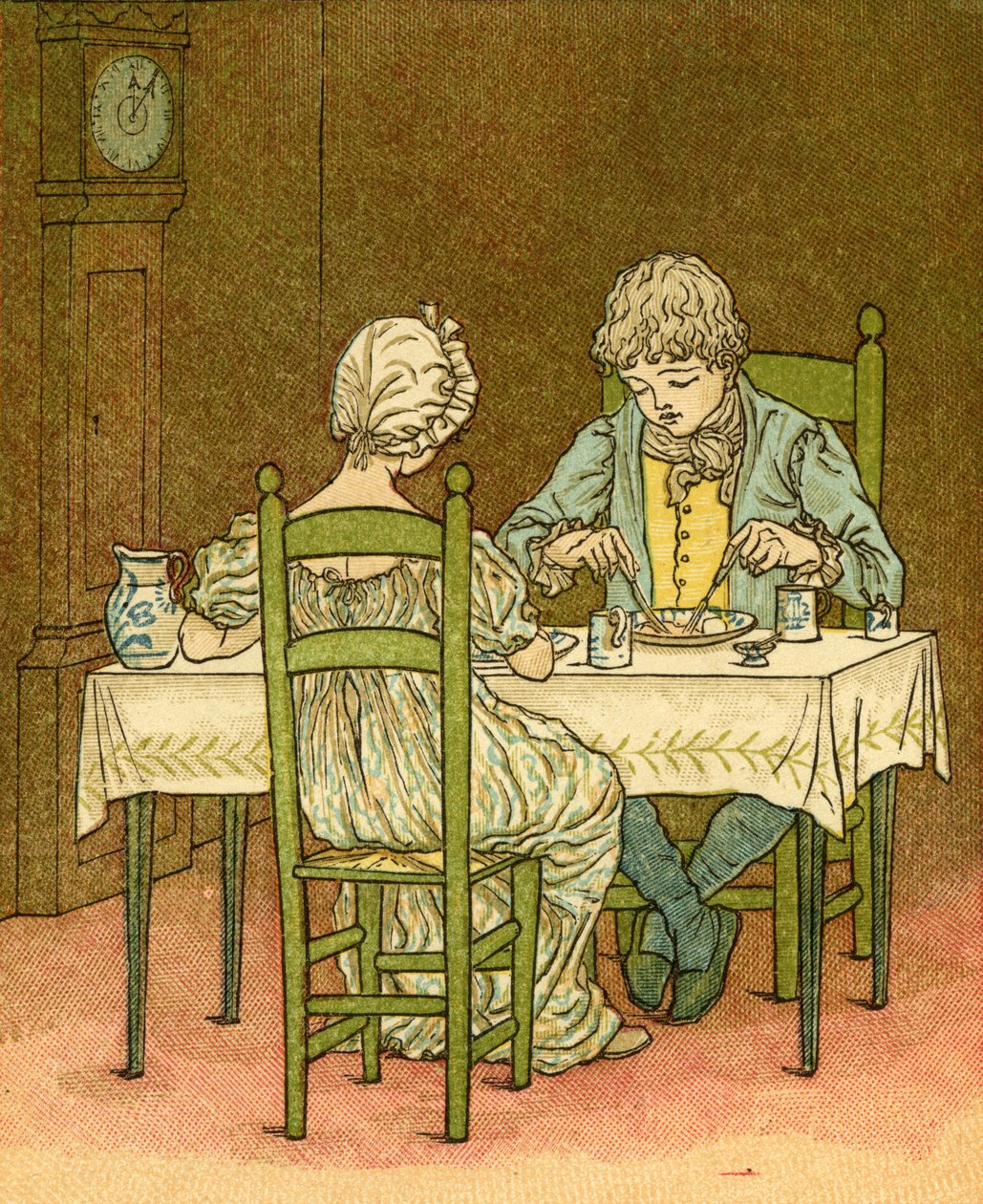 杰克-斯普拉特可以吃 作者 凯特·格林威（Kate Greenaway）