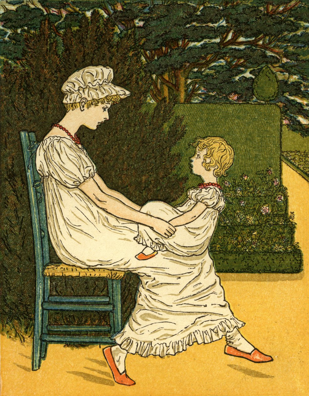 约翰尼将有一个 作者 凯特·格林威（Kate Greenaway）