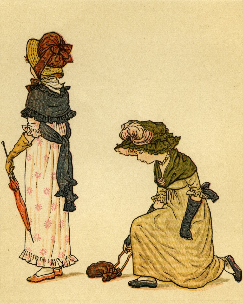 露西-拉克特失去了她的 作者 凯特·格林威（Kate Greenaway）