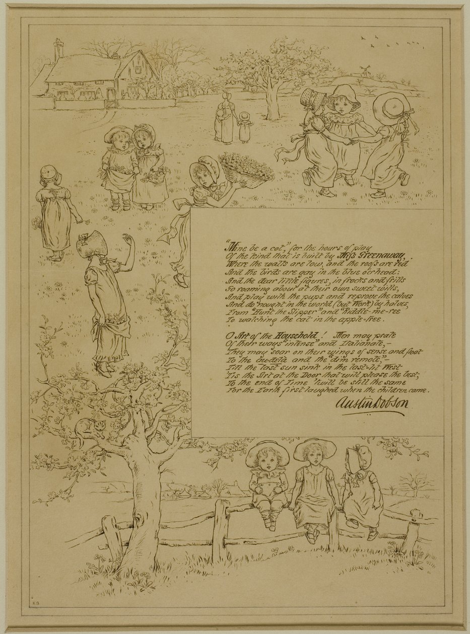 家庭美容研究 作者 凯特·格林威（Kate Greenaway）