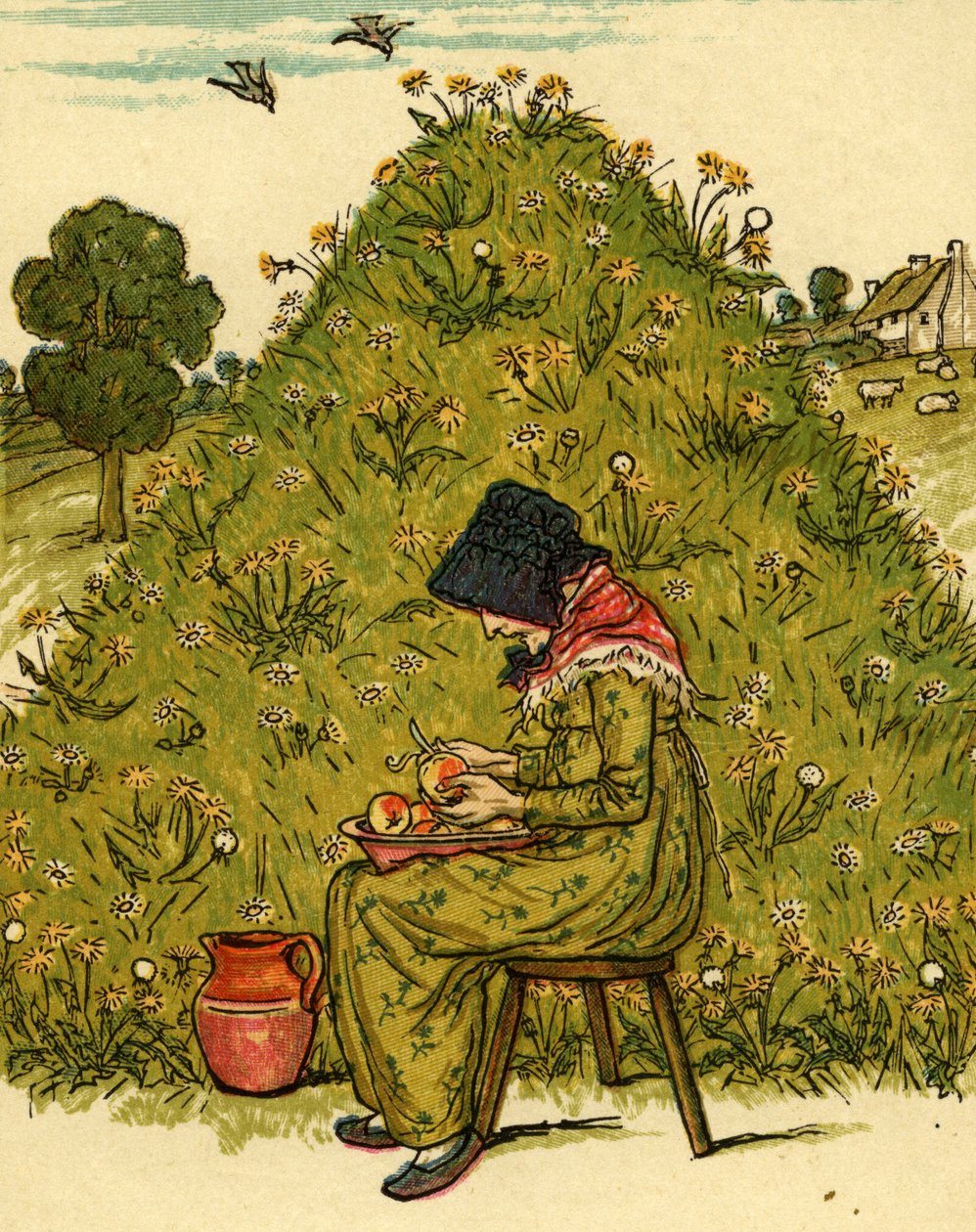 有一个老 作者 凯特·格林威（Kate Greenaway）