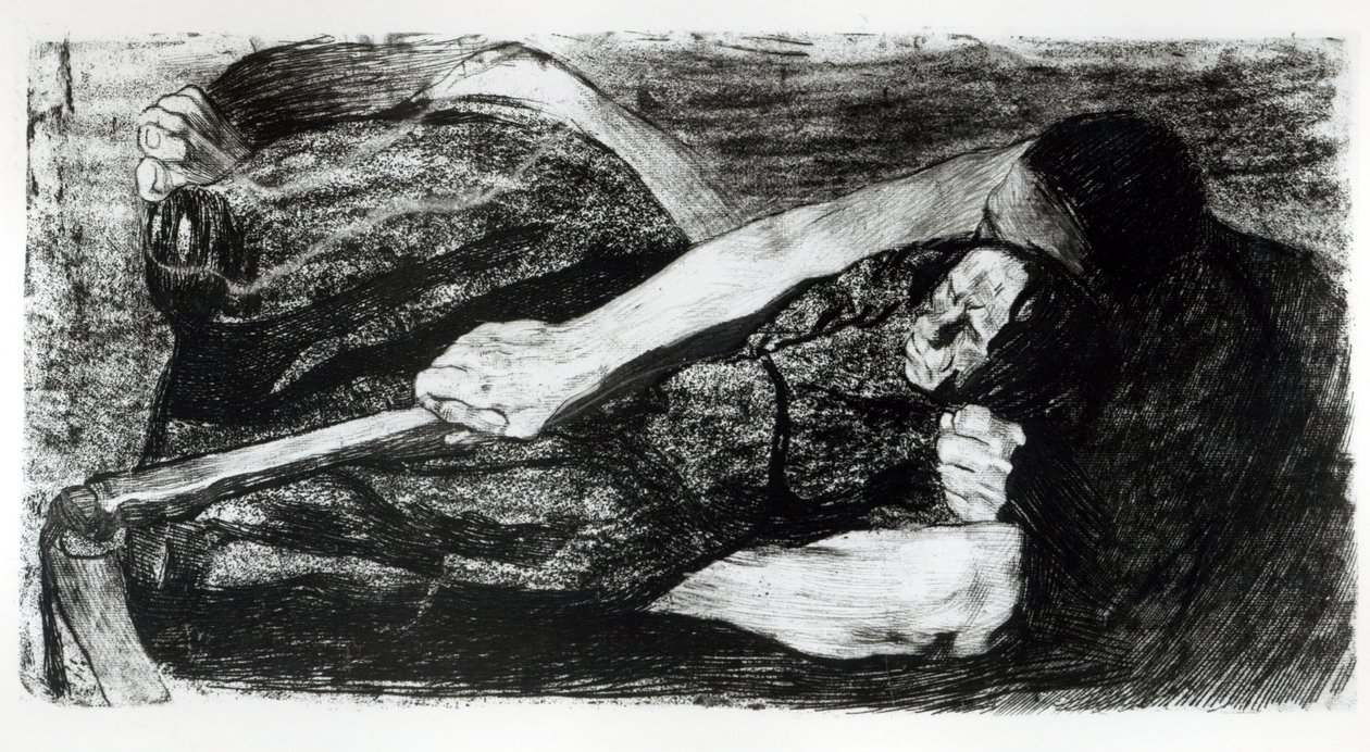灵感，1905年 作者 凯特·珂勒惠支