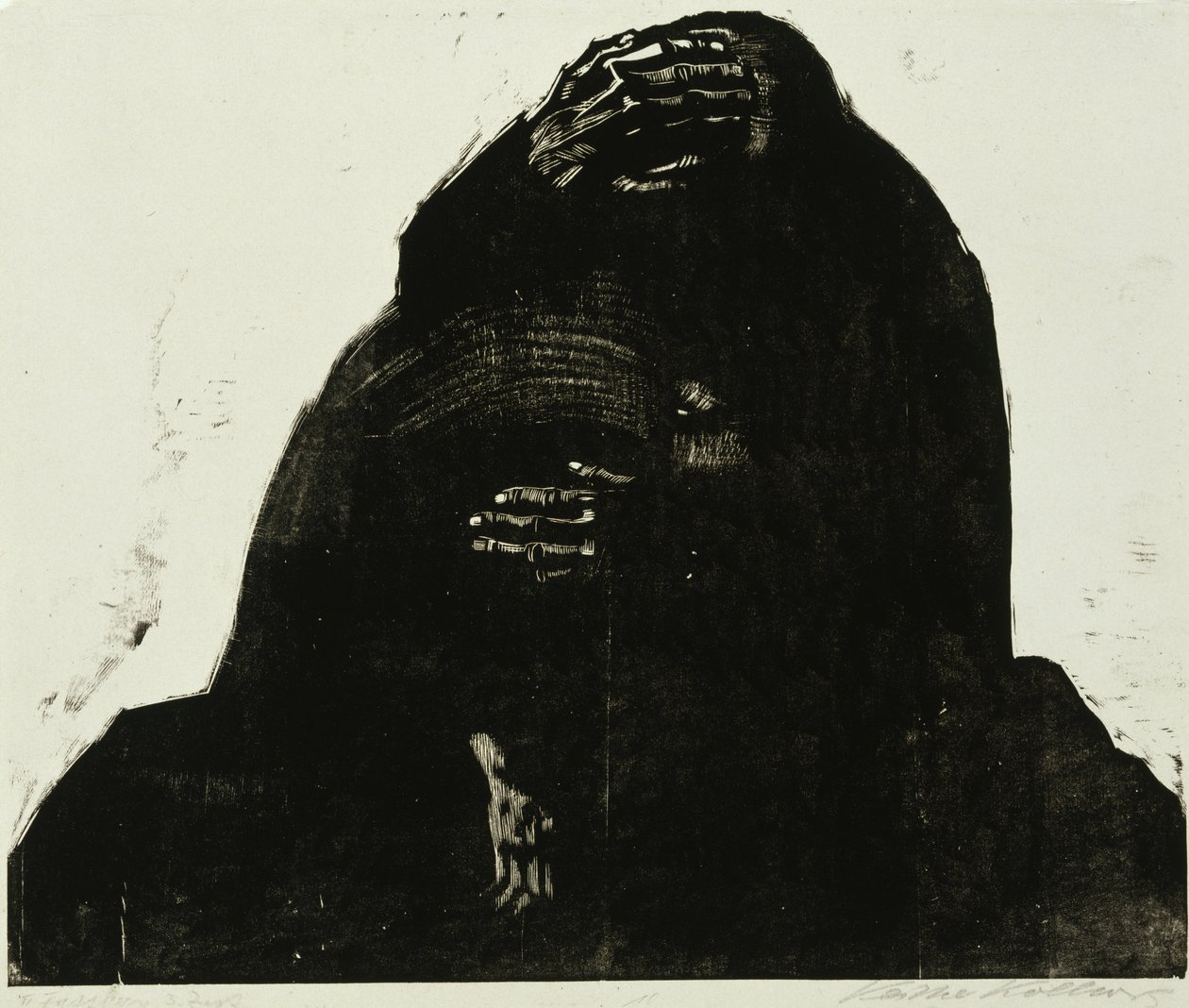 Die Eltern（父母），三号 作者 凯特·珂勒惠支