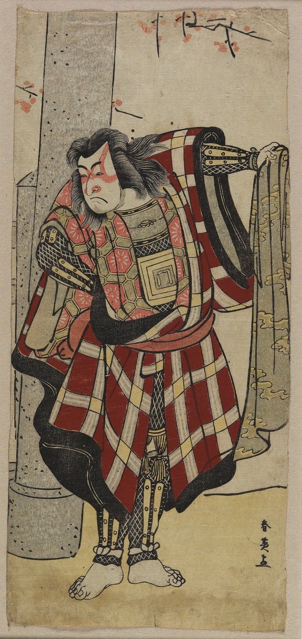 演员Ichikawa Monnosuke，c.1780 作者 胜川俊英