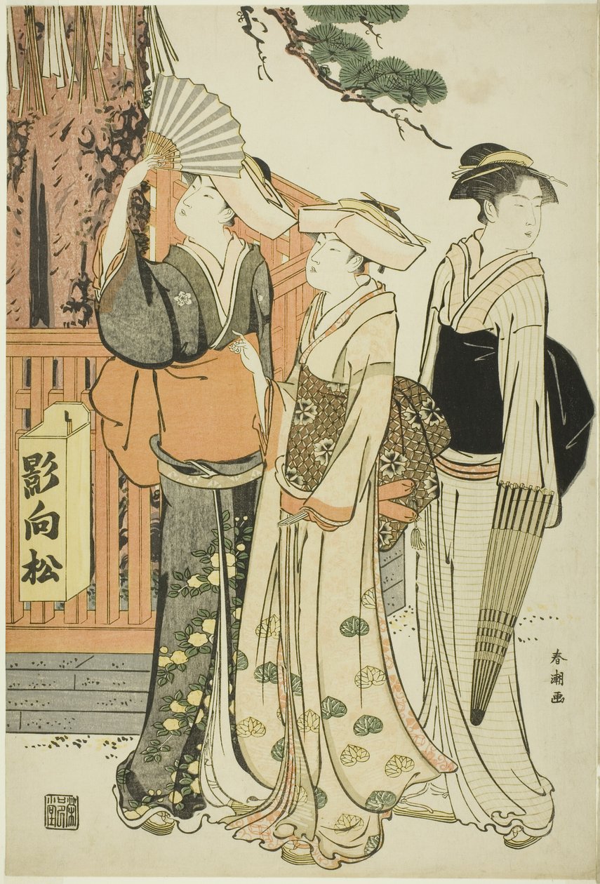 神圣松树下的三个女人 作者 胜川俊町