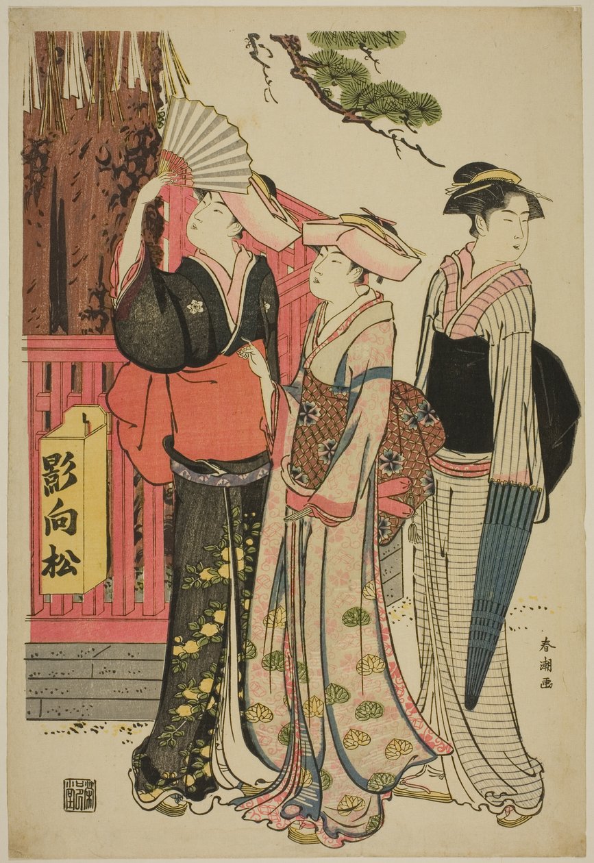 神圣松树下的三个女人 作者 胜川俊町