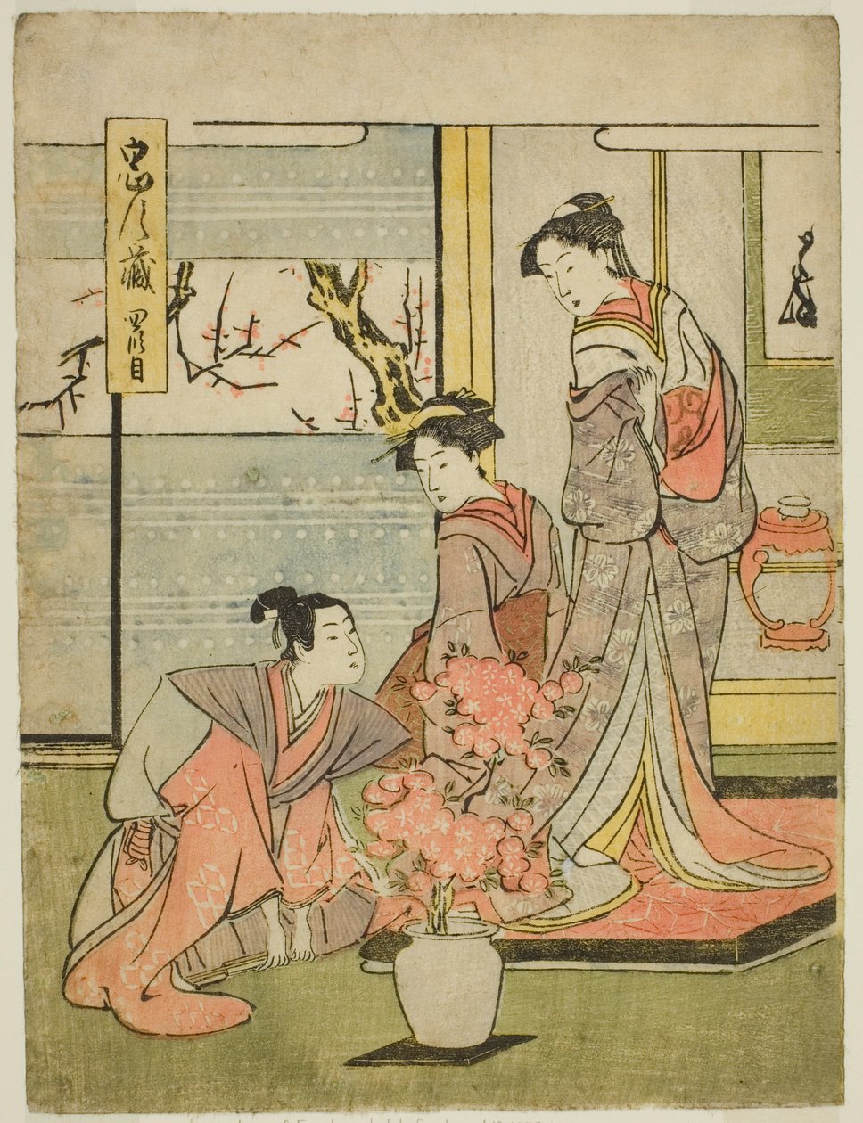 第四幕恩雅-韩冈的城堡，选自话剧《四十七忠臣库》（Chushingura） 作者 胜川俊英