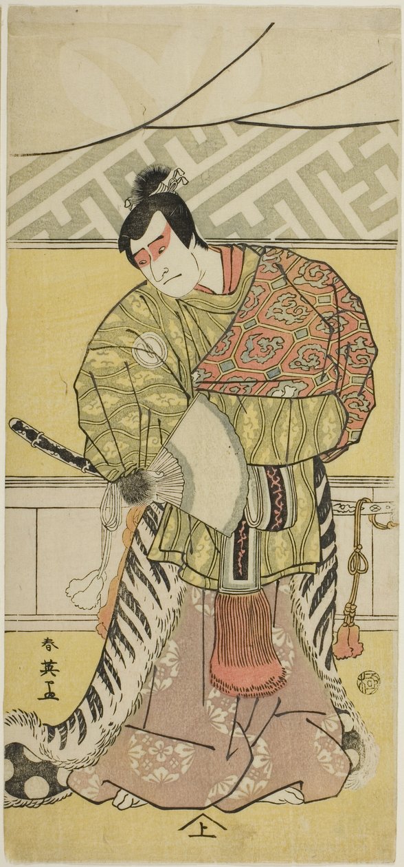 金垣室町传》中饰演竹内光秀的男演员坂田恒朗三世（Sakata Hangorô III） 作者 胜川俊英