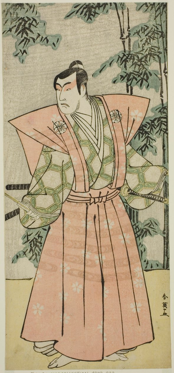 1789 年正月在中村剧场（？）演出的《江户之富士若柳曾我》（？ 作者 胜川俊英