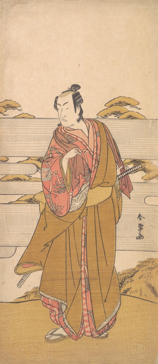 Ichikawa Monosuke II, 约。1790. 作者 胜川俊城