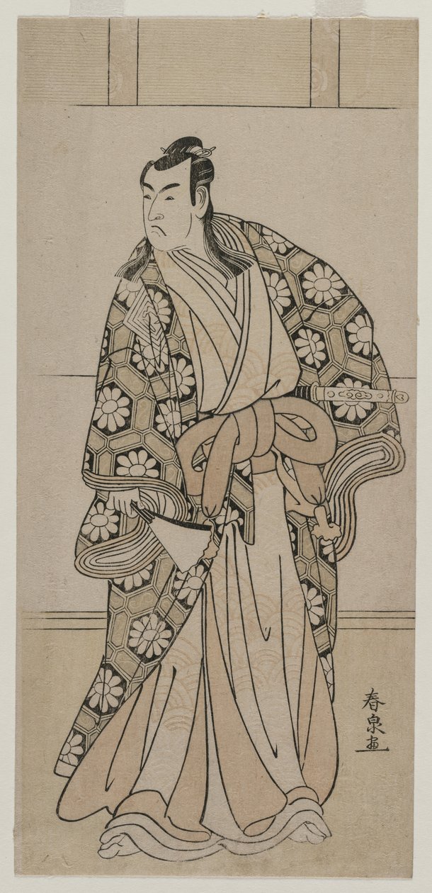 作为领主的市川梦之助二世 作者 胜川俊子二世