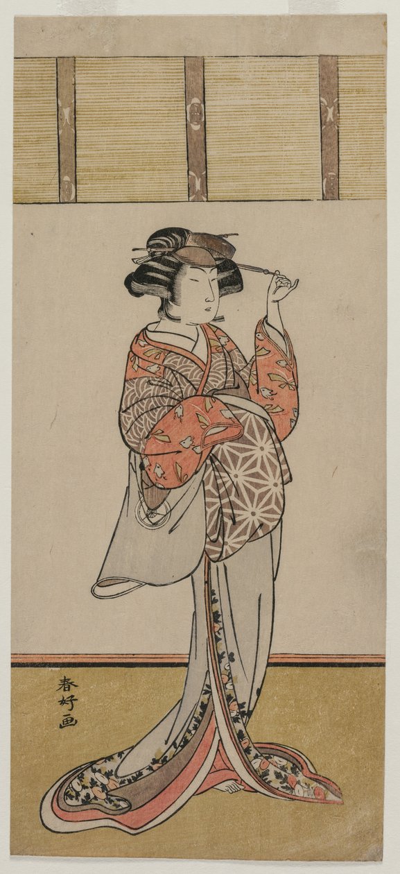 岩井半四郎 饰 大矶之鸟 作者 胜川俊子
