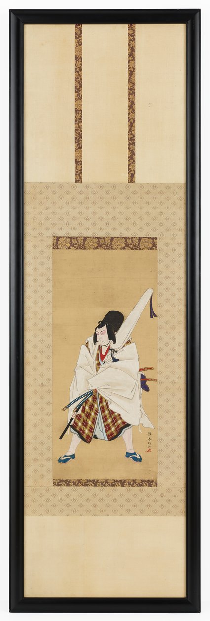 演员市川惠比寿三世在《菅原与书法的秘密》一剧中饰演松丸，第18届 作者 胜川俊子