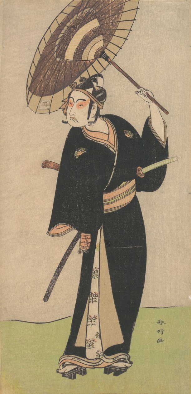 第三届市川耀三在大户苏克禄的作用，1784年。 作者 胜川俊子