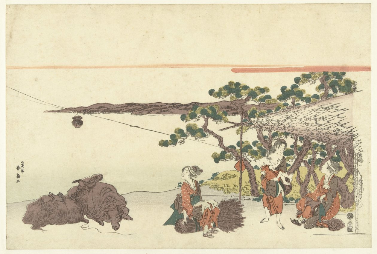 湖边的女人 作者 胜川顺森