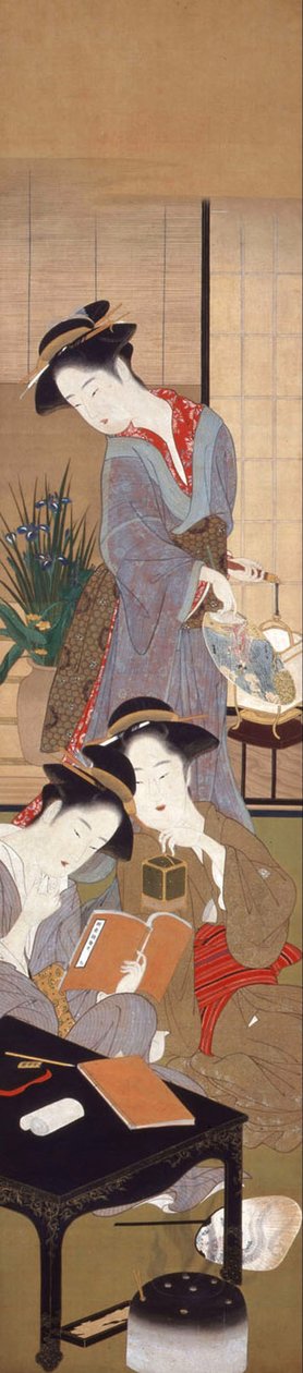12 个月中的妇女和事件 作者 胜川俊章