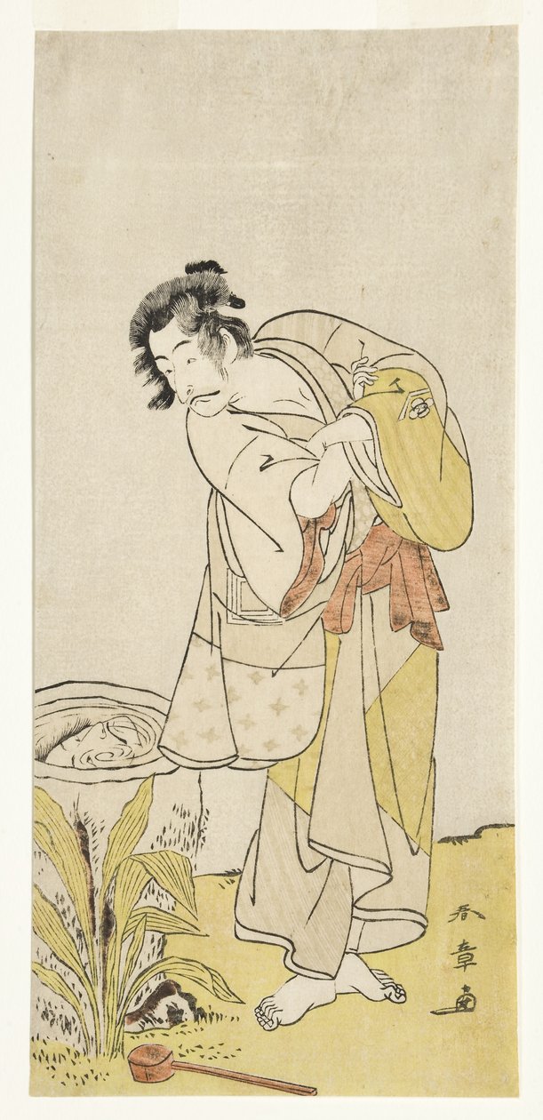 Ichikawa Danjuro V from te pay “我继承了蕨类植物，我的 horai 祖先。” 作者 胜川俊章