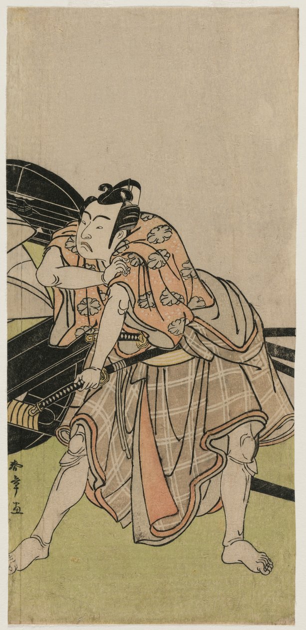 Ichikawa Yaozo II 饰樱丸 作者 胜川俊章