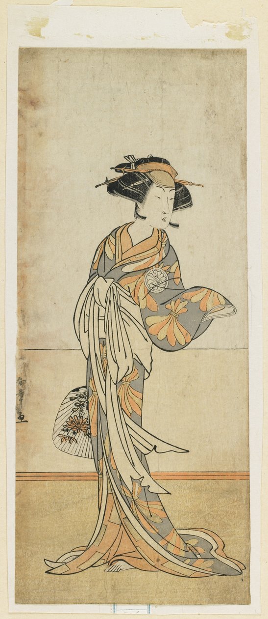 濑川菊之女，18 世纪末 作者 胜川俊章