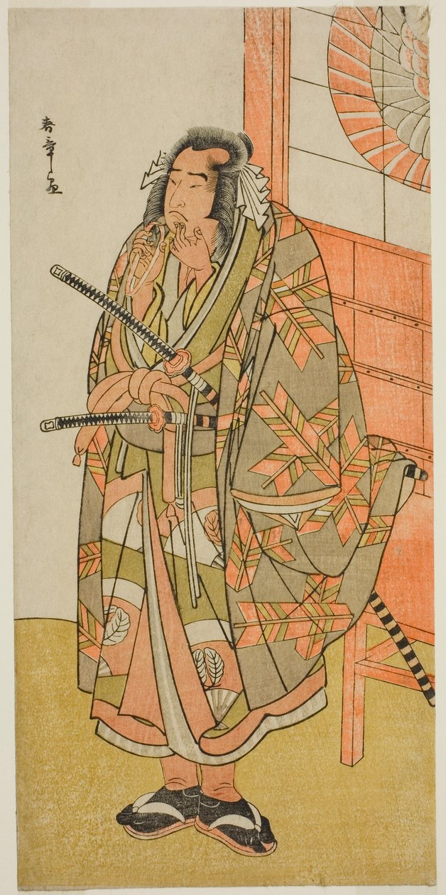 饰演不明角色的演员小野江松介一世 作者 胜川俊章