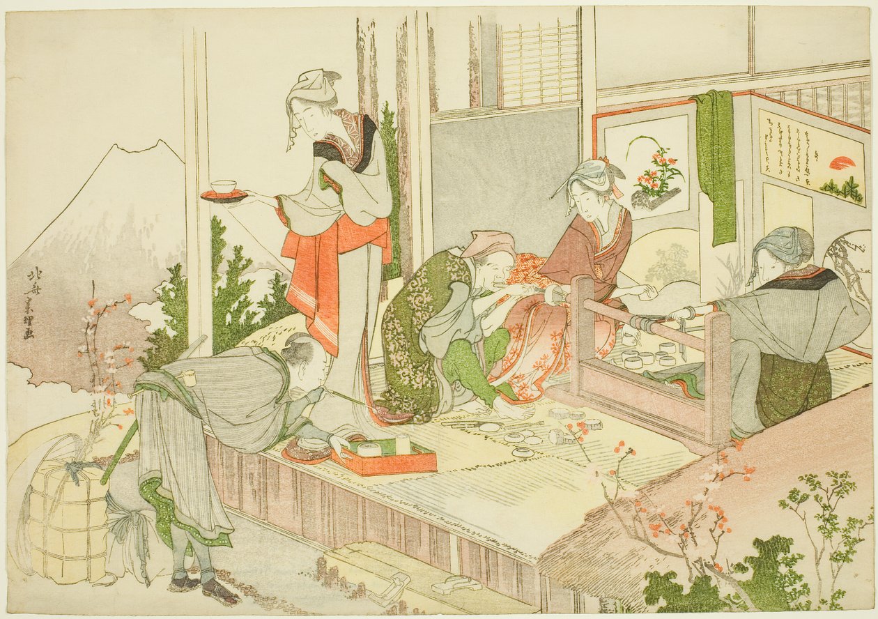 工匠的商店》，选自专辑《桑达拉的迷雾》（桑达拉 kasumi） 作者 葛饰北斋
