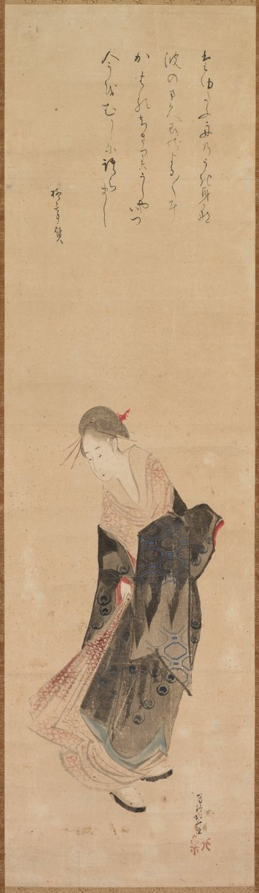 美人（毕真） 作者 葛饰北斋