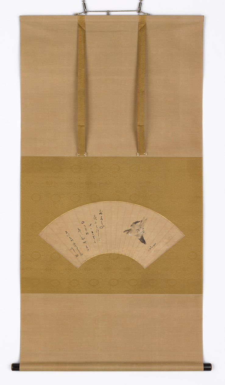 飞天杜鹃，江户时期，约1809年。 作者 葛饰北斋