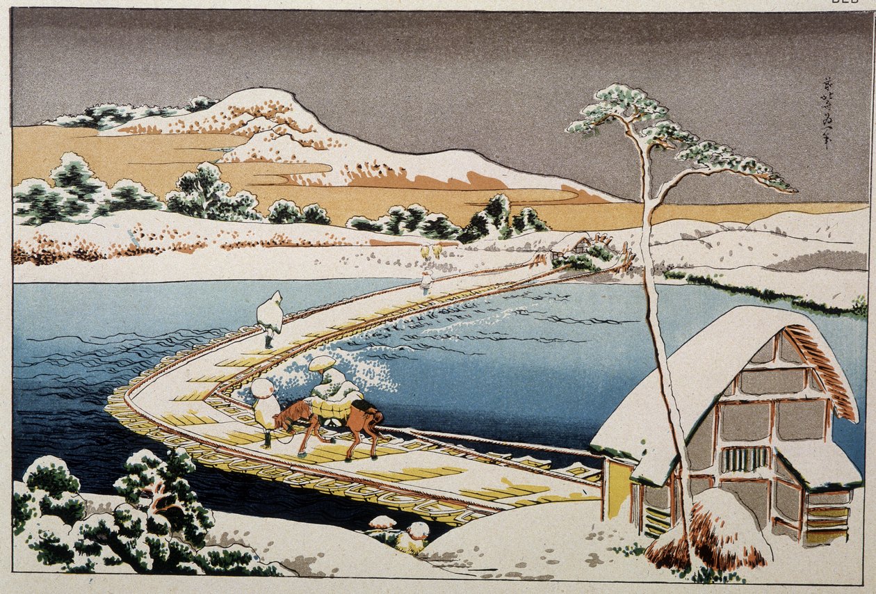 日本风景--北斋的作品（印刷品 作者 葛饰北斋