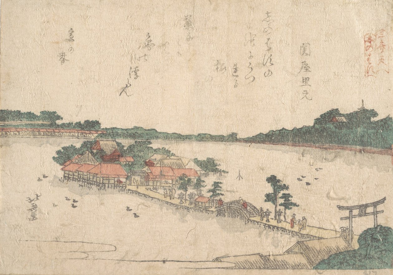 打印。 作者 葛饰北斋