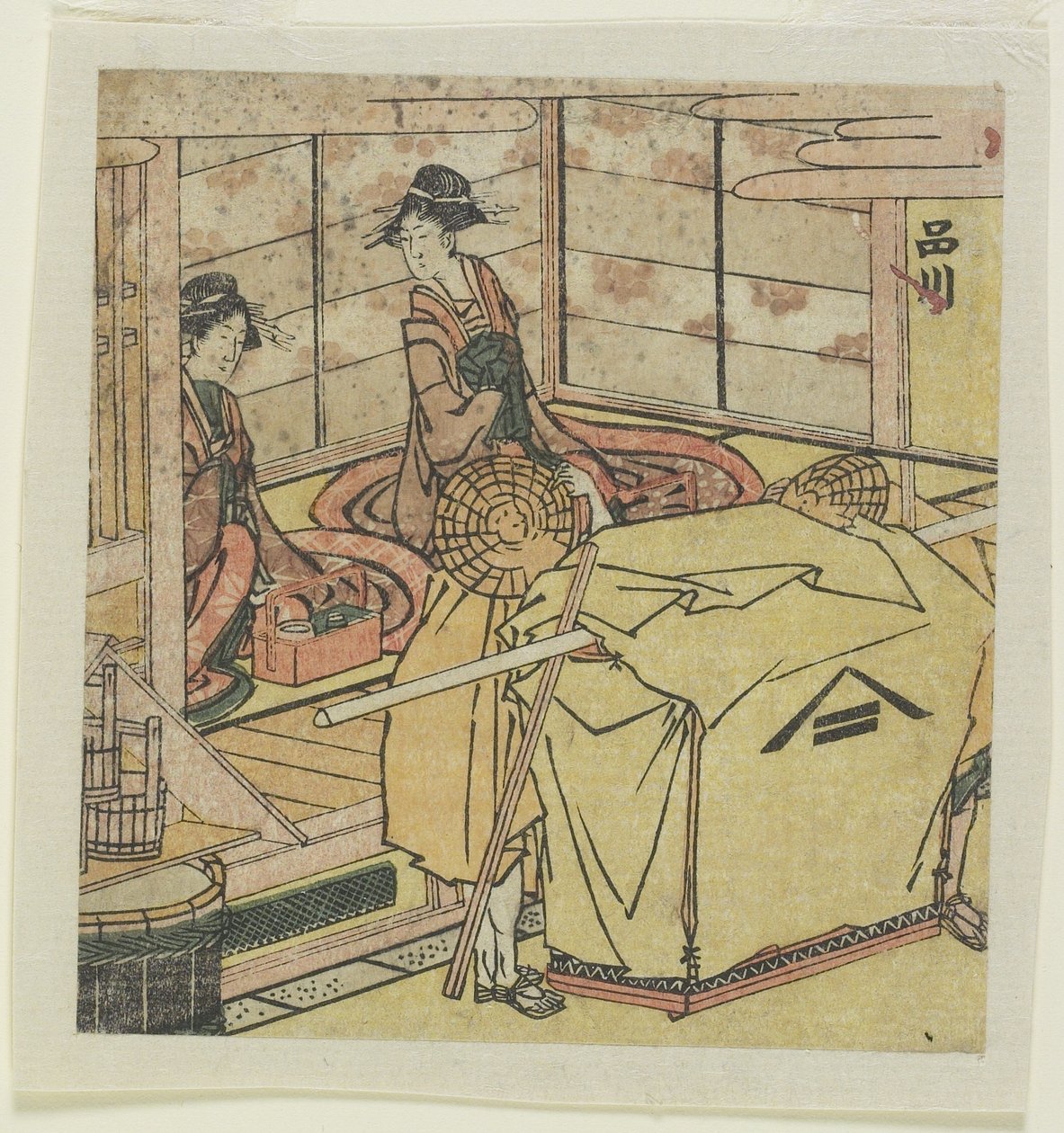 品川c.1804 作者 葛饰北斋