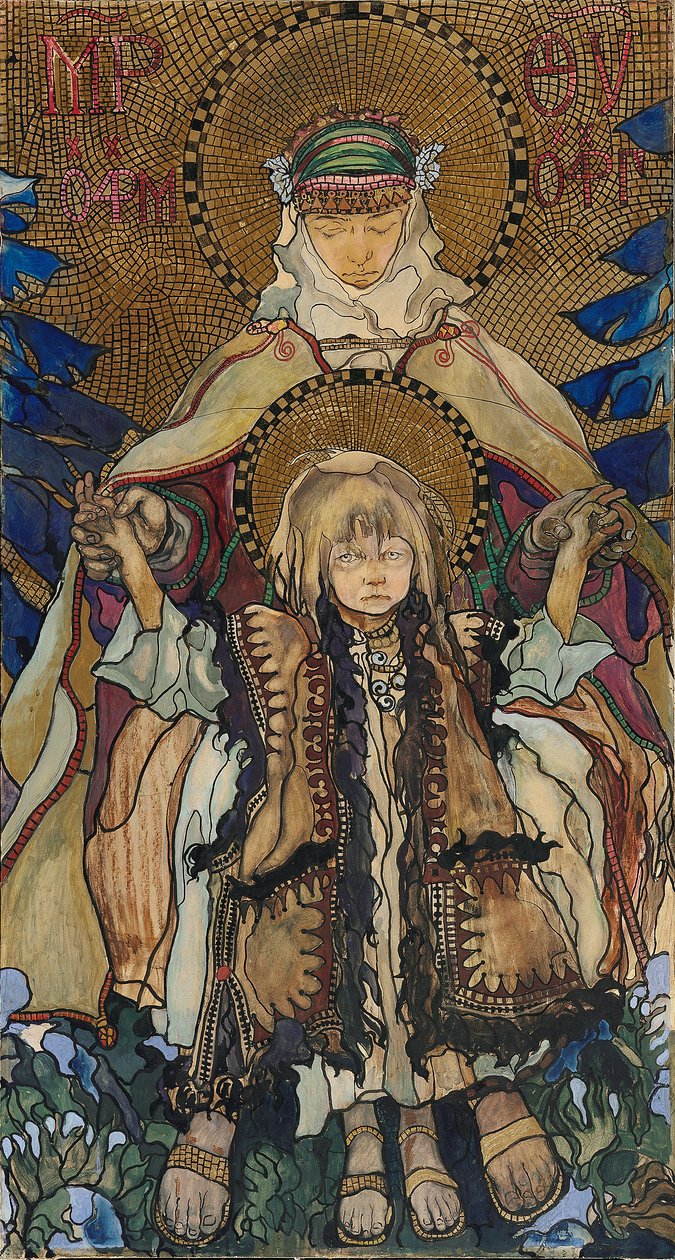 胡苏尔圣母 作者 卡齐米兹·西库斯基（Kazimierz Sichulski）