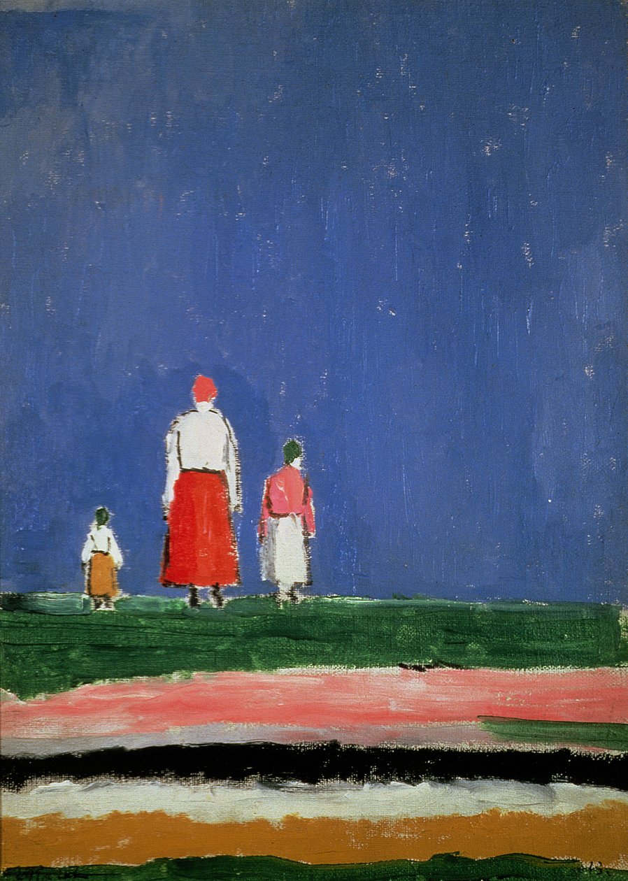 三位数，1913-28 作者 卡齐米尔·塞韦里诺维奇·马列维奇