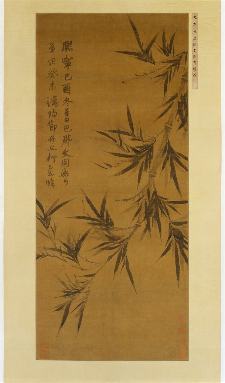 文通后的竹子 作者 柯久思
