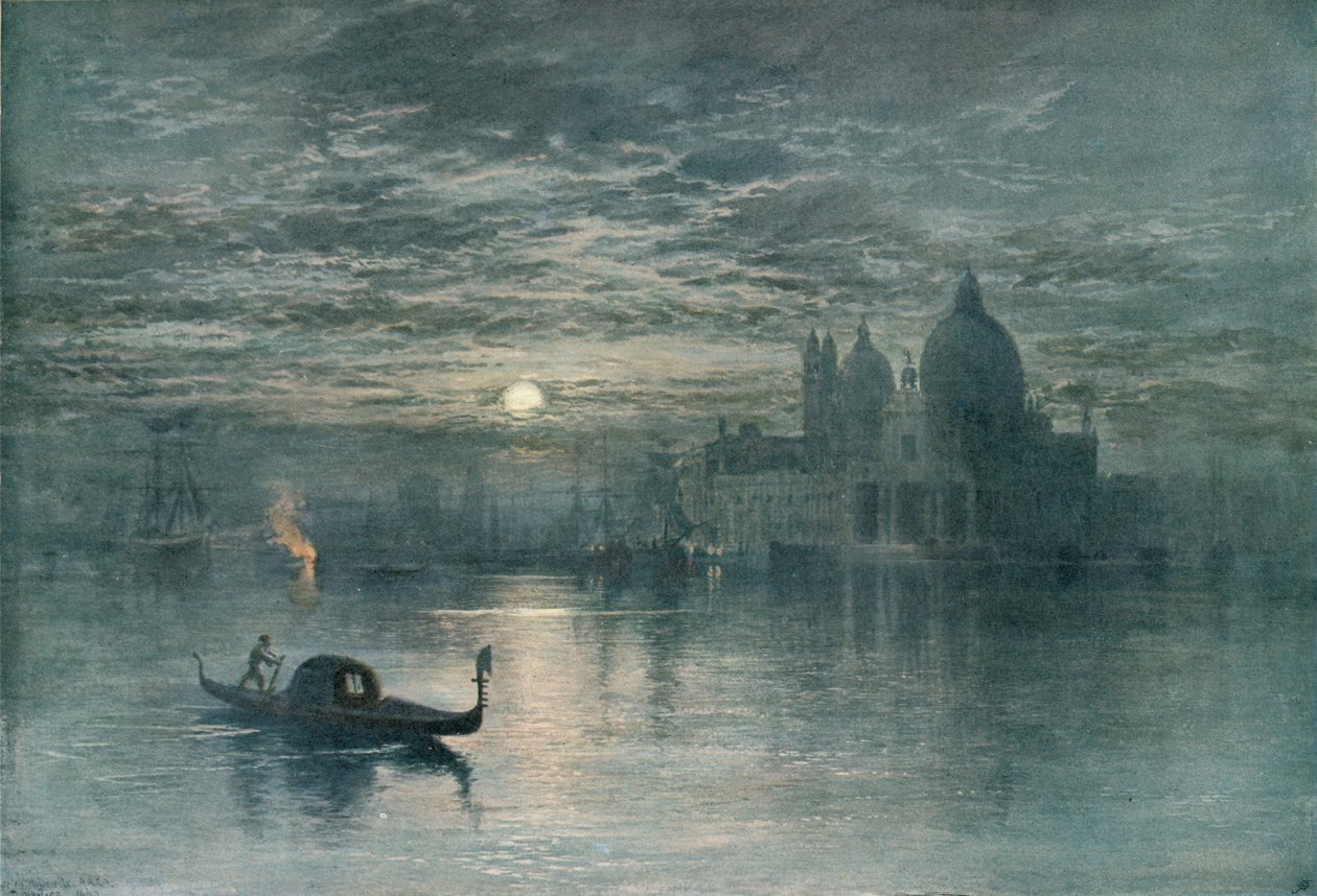 玛丽亚·德拉·礼炮（S.Maria Della Salute），c1852-1891年，1906年。 作者 基利颈波