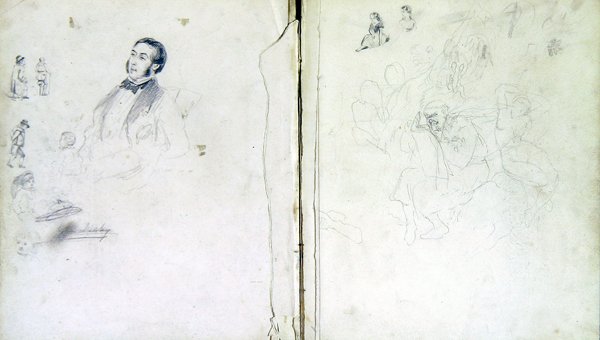 儿童之梦 "的素描本 作者 基利颈波