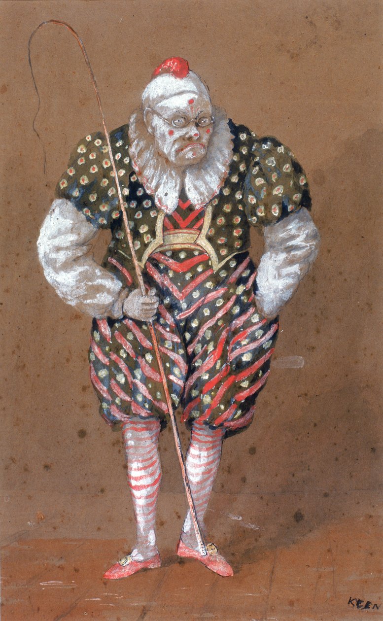 Billy Purvis（身体颜色，墨水，铅笔和纸上的wc） 作者 敏锐的