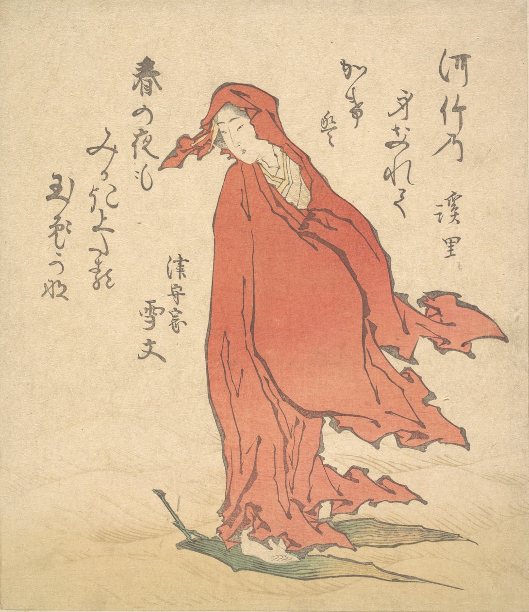 Onna no Daruma, 1835 作者 凯里