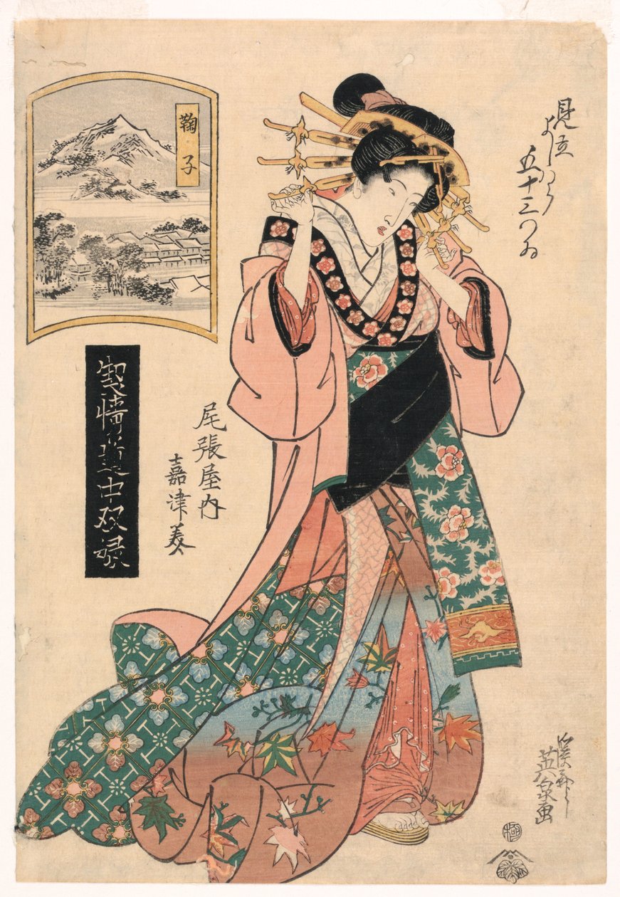 丸子，选自 "最高级艺伎之旅 "系列 作者 起势铁