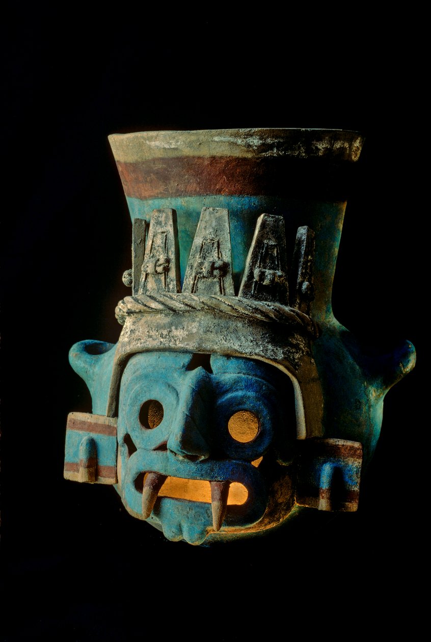 特诺奇蒂特兰、Templo Mayor、阿兹特克、墨西哥、墨西哥城、阿兹特克大神庙、T..., 2010 (照片) 作者 肯尼思·加勒特