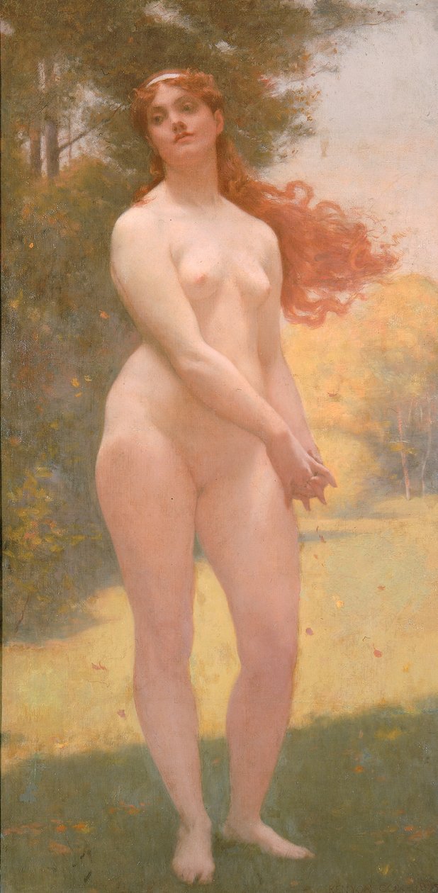 印度的夏天，1887年。 作者 凯尼恩·考克斯（Kenyon Cox）