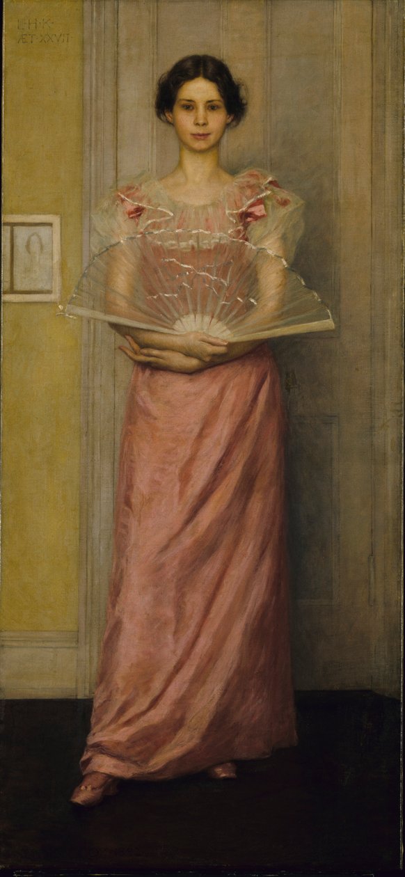 路易斯-豪兰-金夫人肯扬-考克斯，1892年。 作者 凯尼恩·考克斯（Kenyon Cox）