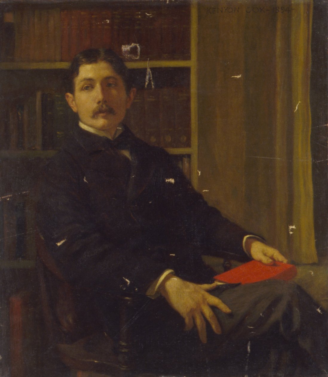 威利先生的肖像，1894年。 作者 凯尼恩·考克斯（Kenyon Cox）