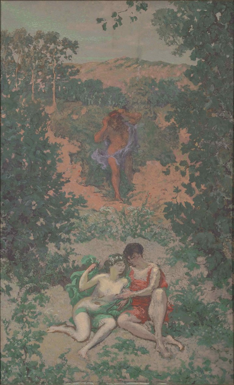 Polyphemus, Acis and Galatea, 1867-1944. 作者 克尔·泽维尔·罗素