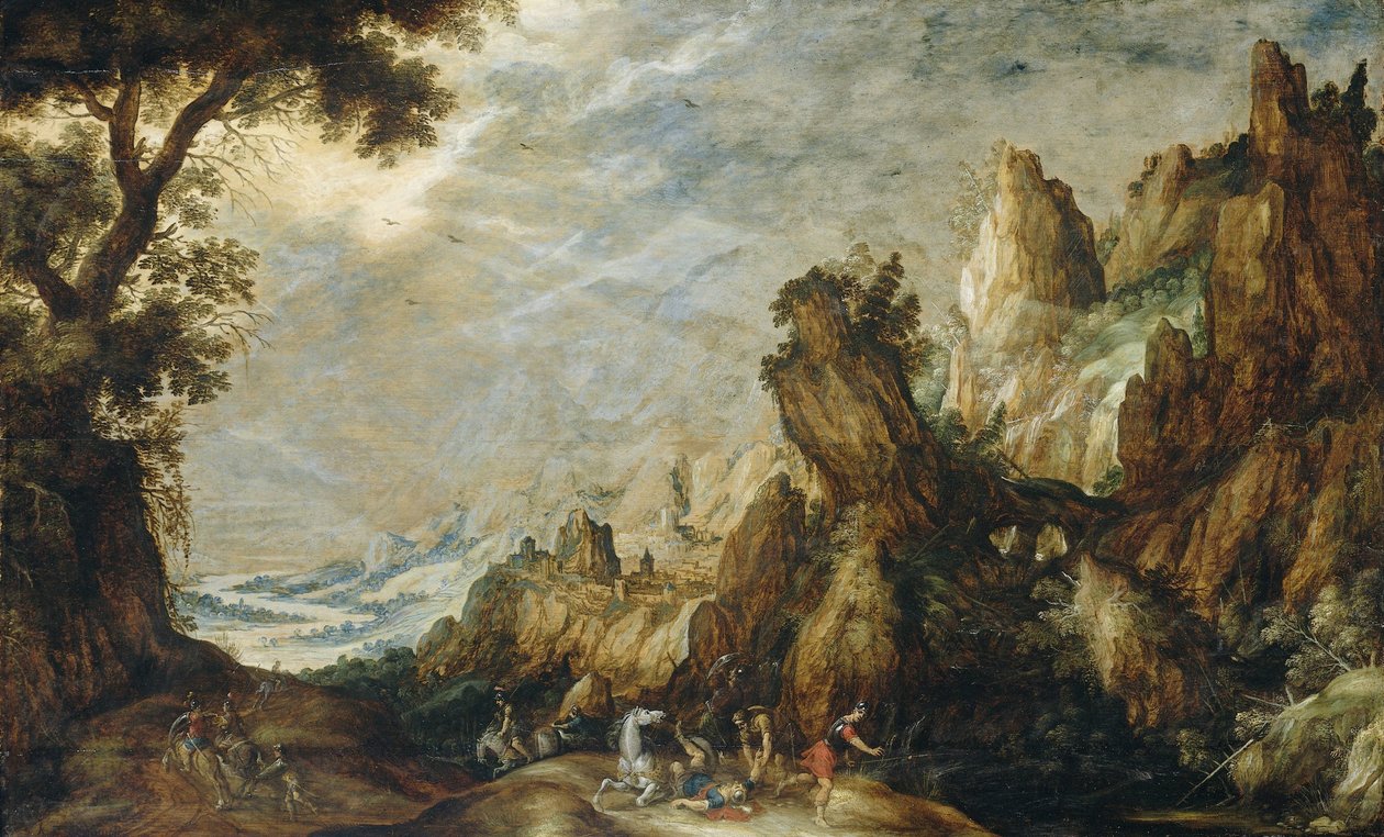 圣保罗皈依景观 作者 Kerstiaen de Keuninck