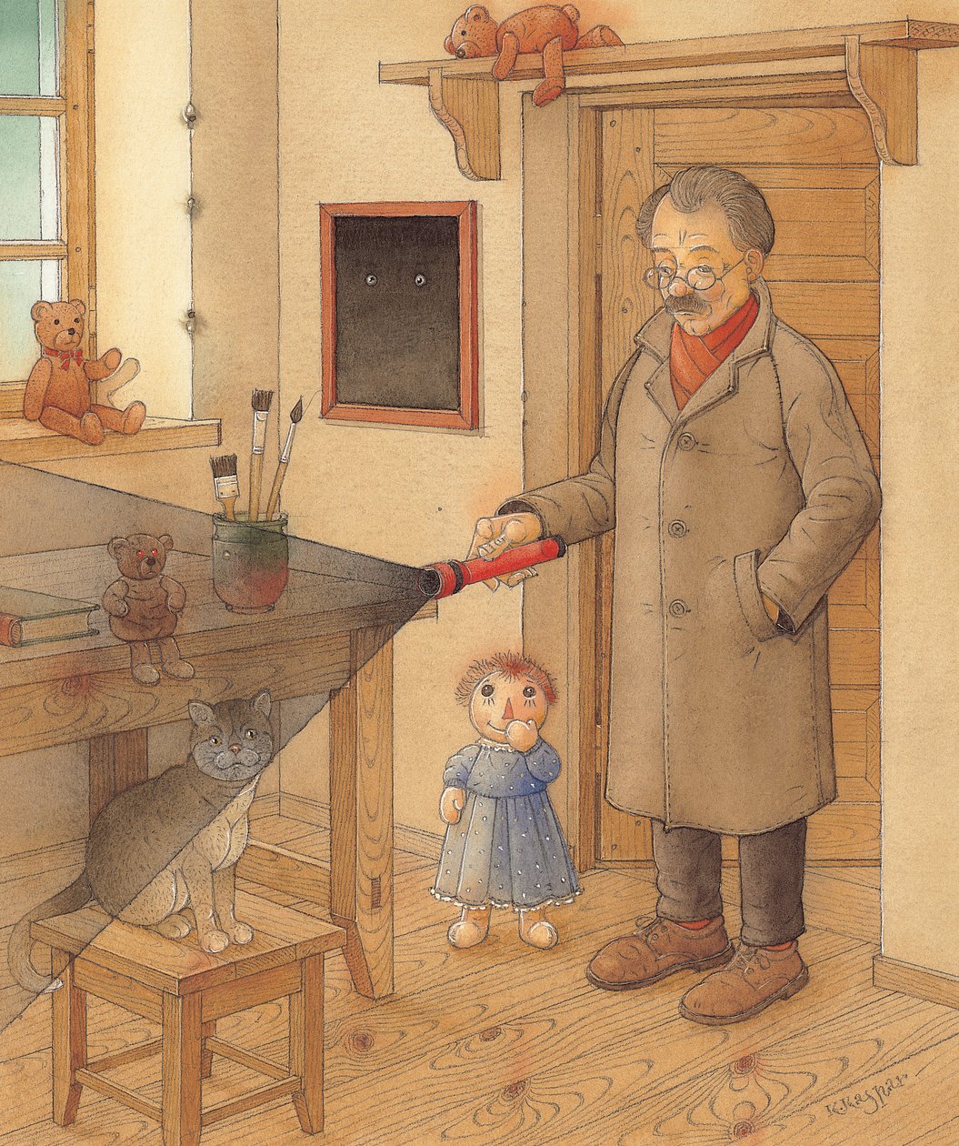 灯笼，2005年（纸上wc） 作者 卡斯图蒂斯·卡斯帕拉维修斯（Kestutis Kasparavicius）